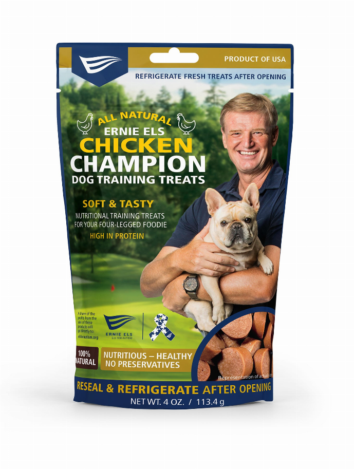 Ernie Els Champion Dog Treats Made from Chicken