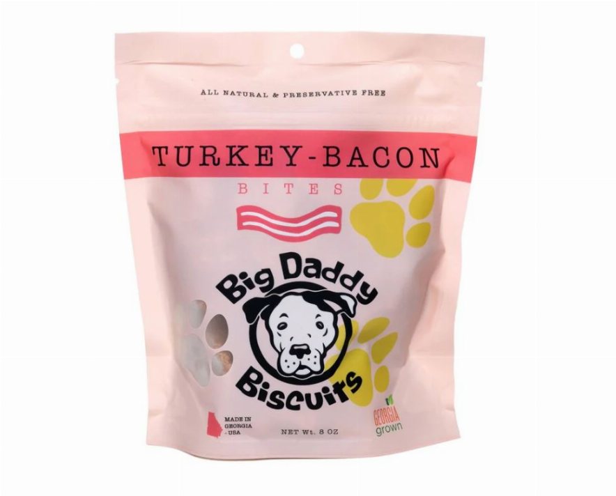 All-Natural Turkey Bacon Dog Biscuits
