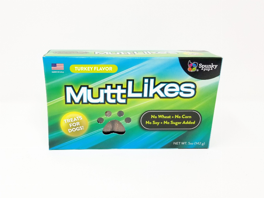 Mutt Likes Dog Treats, Turkey Flavor, 5 oz